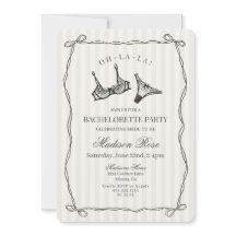 Black Lingerie Lace Junggeselinnen-Abschied