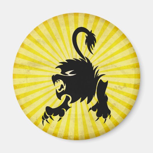 Black Lion, Leo Magnet (Vorne)