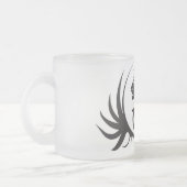 Black Lions Head Mattglastasse (Links)