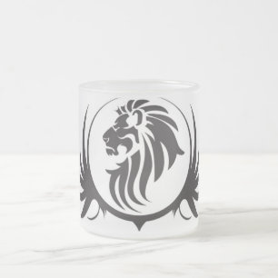 Black Lions Head Mattglastasse