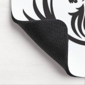 Black Lions Head Mousepad (Ecke)