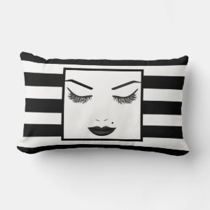 Black Lips Beauty Makeup Gesicht Wimpern & Augenbr Lendenkissen