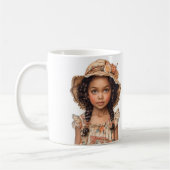 Black Little Girl Kaffeetasse (Links)