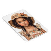 Black Little Girl Magnet (Rechte Seite)