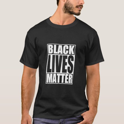 Black Live Materie T-Shirt (Vorderseite)