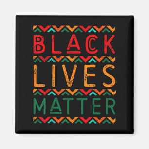 Black Lives Black Pride Afroamerikanischer Monat Magnet