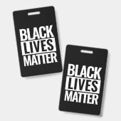 Black Lives Match Custom Ausweis (Vorder- & Rückseite)
