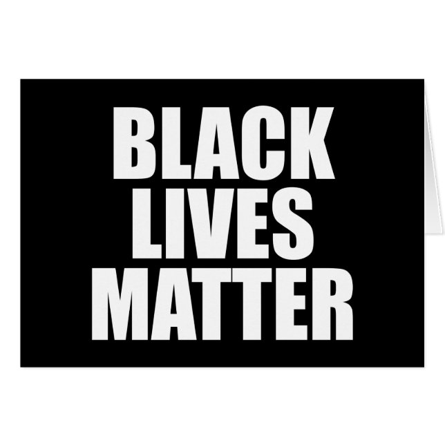 Black Lives Materie (Vorderseite (Horizontal))