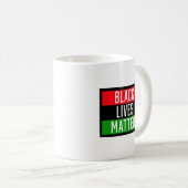 Black Lives Materie 2 Kaffeetasse (VorderseiteRechts)