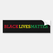 Black Lives Materie Autoaufkleber (Vorne)