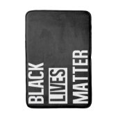 Black Lives Materie Badematte (Vorderseite Vertikal)