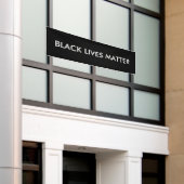 Black Lives Materie Banner (Äußeres Gebäude)