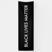 Black Lives Materie Banner (Vertikal)
