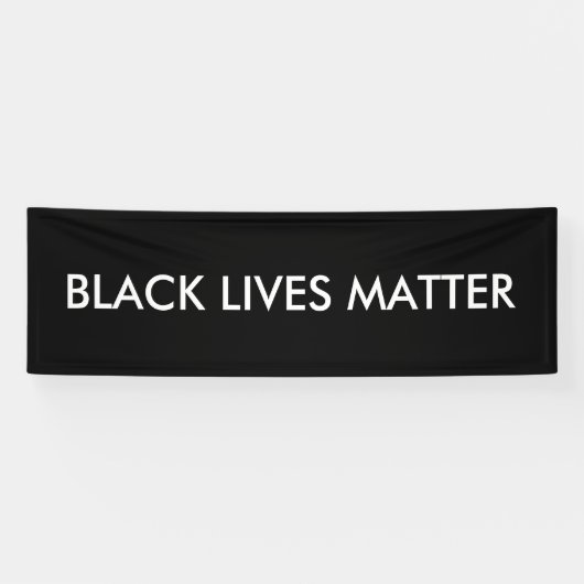 Black Lives Materie Banner (Horizontal)