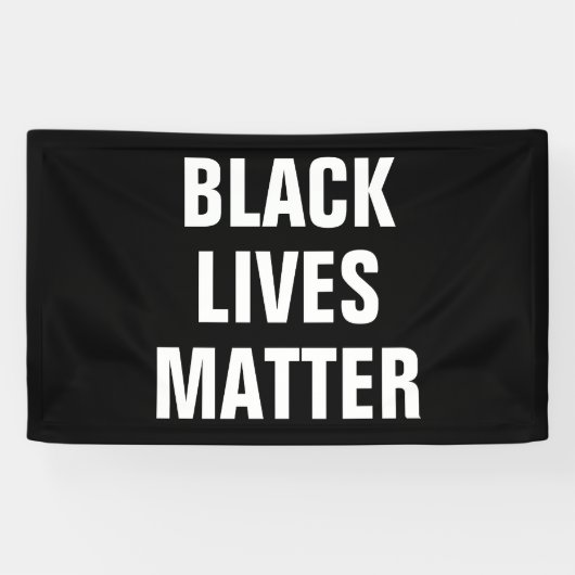Black Lives Materie Banner (Horizontal)