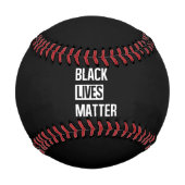 Black Lives Materie Baseball (Vorderseite)