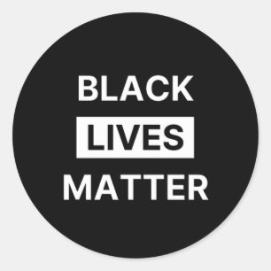 Black Lives Materie, Black History BLM Geschenk Runder Aufkleber
