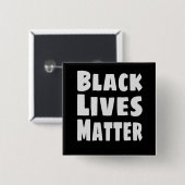 Black Lives Materie BLM Button (Vorne & Hinten)