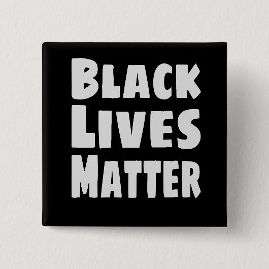 Black Lives Materie BLM Button (Vorderseite)
