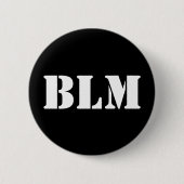 Black Lives Materie BLM Button (Vorderseite)