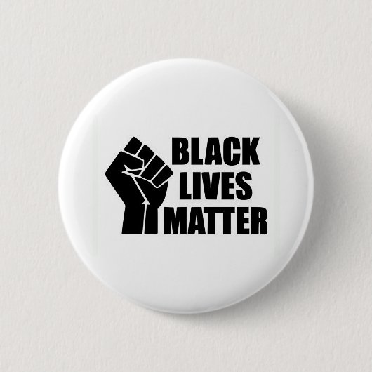 Black Lives Materie - BLM Logo Button (Vorderseite)