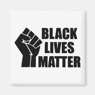 Black Lives Materie - BLM Logo Magnet