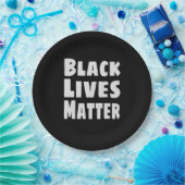 Black Lives Materie BLM Pappteller (Party)