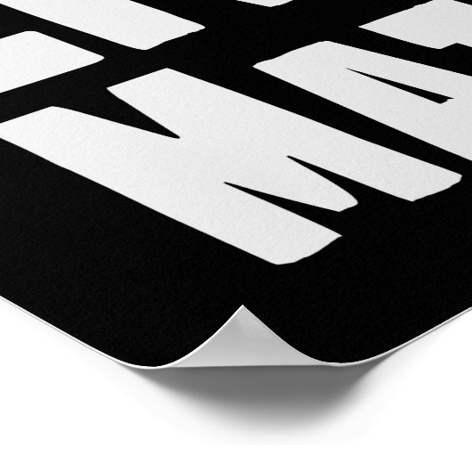 Black Lives Materie BLM Poster (Ecke)