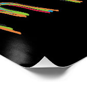 Black Lives Materie BLM Poster (Ecke)