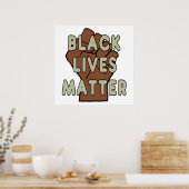 Black Lives Materie BLM Poster (Küche)