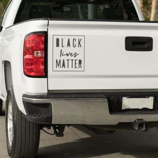 Black Lives Materie | BLM Race Equality Car Bumper Aufkleber