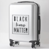 Black Lives Materie | BLM Race Equality Luggage Aufkleber (Koffer)