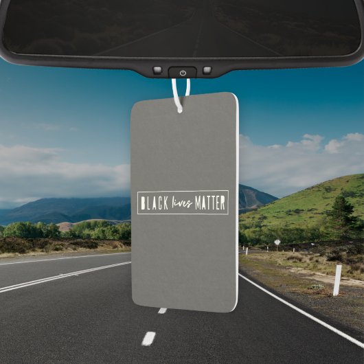 Black Lives Materie | BLM Race Equality Modern Autolufterfrischer