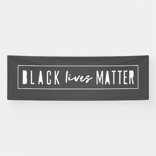 Black Lives Materie | BLM Race Equality Modern Banner (Horizontal)