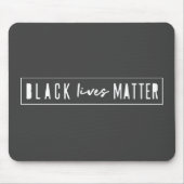 Black Lives Materie | BLM Race Equality Modern Mousepad (Vorne)