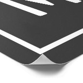 Black Lives Materie | BLM Race Equality Modern Poster (Ecke)