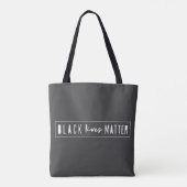Black Lives Materie | BLM Race Equality Modern Tasche (Rückseite)