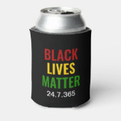 BLACK LIVES MATERIE BLM Red Yellow Green BHM Dosenkühler (Kanne Rückseite)