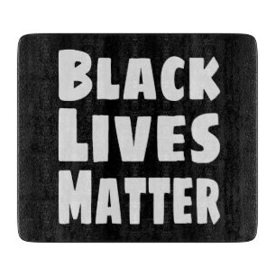 Black Lives Materie BLM Schneidebrett