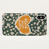 Black Lives Materie Blume Handy Case (Rückseite (Horizontal))