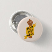 Black Lives Materie Button (Vorne & Hinten)