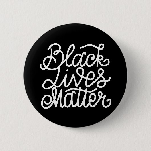 Black Lives Materie Button (Vorderseite)