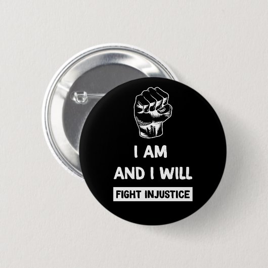 Black Lives Materie Button (Vorne & Hinten)