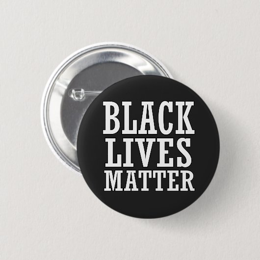 Black Lives Materie Button (Vorne & Hinten)