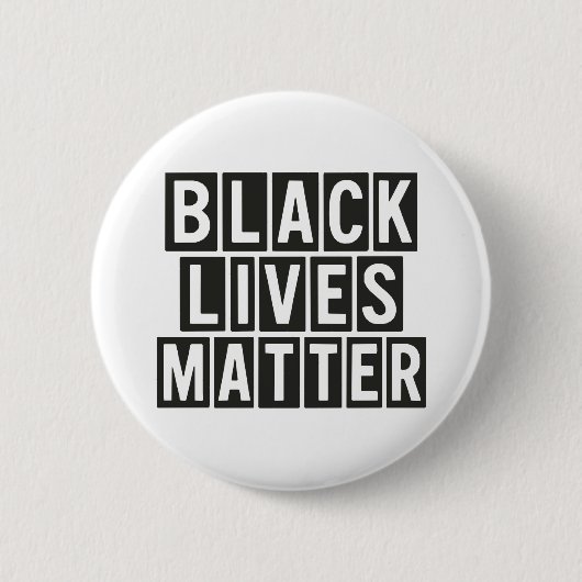 Black Lives Materie Button (Vorderseite)