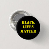 Black Lives Materie Button (Vorne & Hinten)