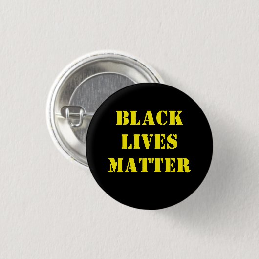Black Lives Materie Button (Vorne & Hinten)