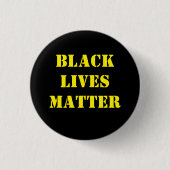 Black Lives Materie Button (Vorderseite)