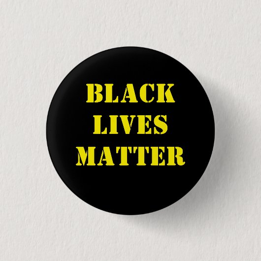 Black Lives Materie Button (Vorderseite)