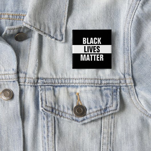 Black Lives Materie Button (Beispiel)